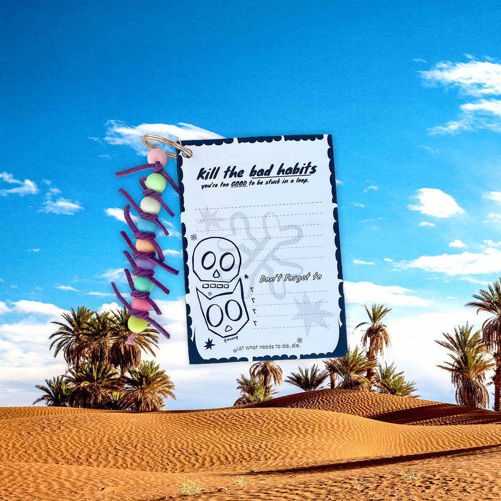 Breaking the bad habits notepad